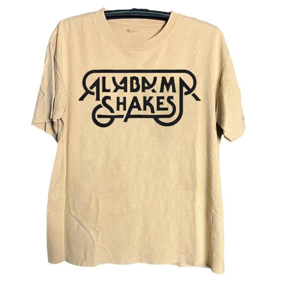 ALABAMA SHAKES Band Basic Logo Sand Color T Shirt  Unisex T-Shirt XL