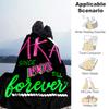 1pc Blanket AKA logo2 Print Design, Lightweight Blanket for Sofa, Bed- Soft &Warm, Gift for All Seasons like Christmas, Halloween