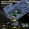 Anti-fall Armor Magnetic Bracket Case for OPPO Reno 14 Pro 5G Reno 14 F Slide Camera Protection Shockproof Cover