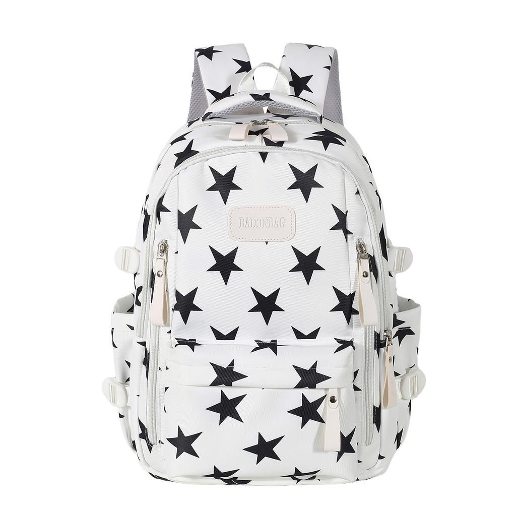 Schoolbag Backpack Male High School Junior High School Student Large Capacity Fashion Casual School Bag Female College Student Computer Bag Travel