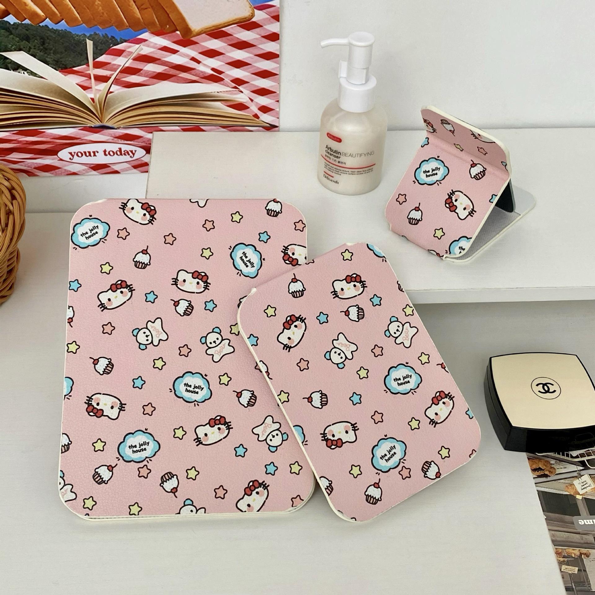 

Портативное женское зеркало для макияжа в виде цветка - размер для путешествий, складное зеркало для туалетного столика для общежитий Medium