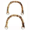 New Detachable Bamboo Purse Handles With Buckle 15.5CM Bamboo Bag Handles Bag Accessories Handbags