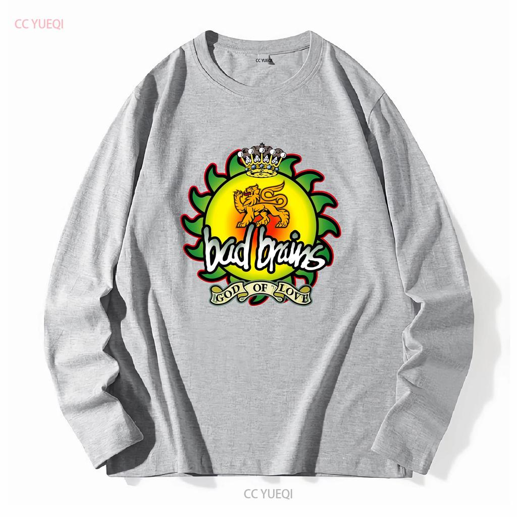 NEW Bad Brains God Of Love Black All Size T Shirt HE04 vintage Washed Unisex Slightly homme graphic streetwear Comfortable