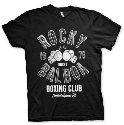 Rocky Balboa Sylvester Stallone Boxing Club Official Tee T-Shirt Mens Unisex