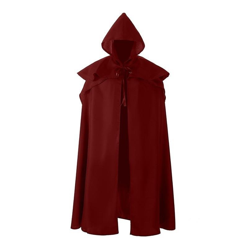 Gothic Vampire Cloak With Cotton Material For Halloween Party And Themed Events
