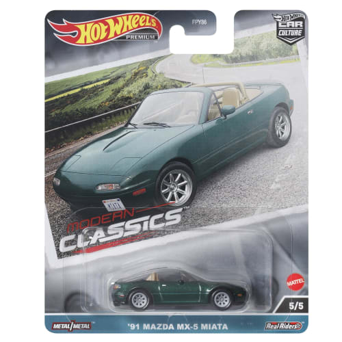Hot Wheels Car Culture Modern Classics - '91 Mazda MX-5 Miata [Ages 3 and Up] HKC68
