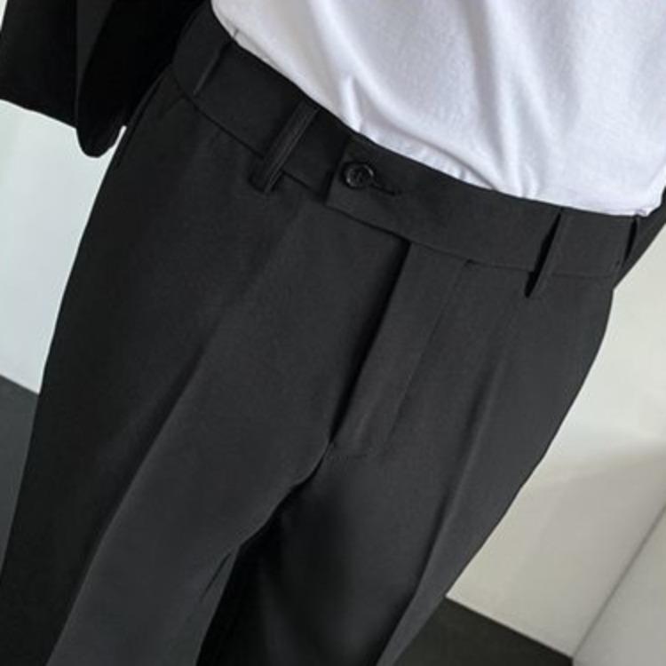 Completo casual da uomo stile coreano vestibilità ampia primavera autunno giacca leggera bella fresca