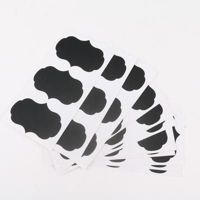 40pcs Chalkboard Blackboard Stickers Craft Kitchen Jar Label Tags Decor