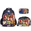 Doll Collective Probe Children'S Fun Three-Piece Set Woody Bass School Bag Pencil Bag Thermal Insulation Meal Bag Student Campus Set