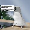 Cellphone Wireless Charging Stand Portable Mini Chair Phone Charger Holder White