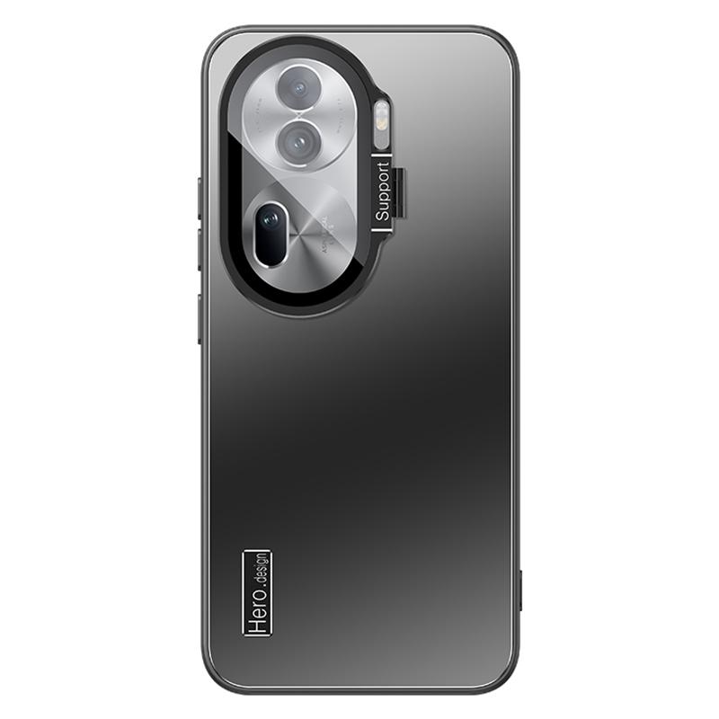 For Oppo Reno11 Pro 5G Cases Phone Cover Anti-Scratch TPU+PC Shell with Kickstand