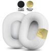 Earpads for Baseus GH02 White Earphone Pads Gaming Wireless Replacement Headphones Earmuffs Mesh Cloth Memory Covers Sponge