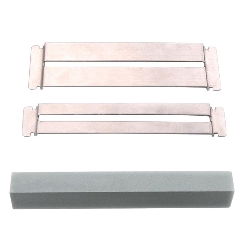 Finger Plate Polishing Accessories Guitar Fret Wire Sanding Stone Protector Kit