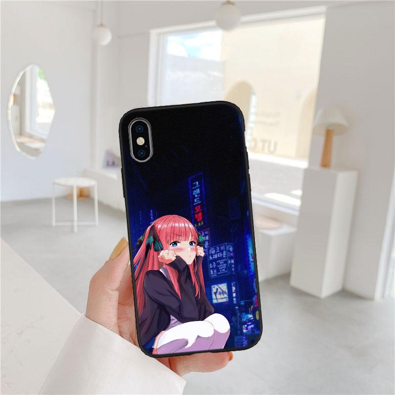LO62 Miku Nino Itsuki Nakano Phone Case for Samsung Galaxy Note 10 20 S23 S24 S25 Ultra FE Plus Edge Lite A02S A35 A07 A17