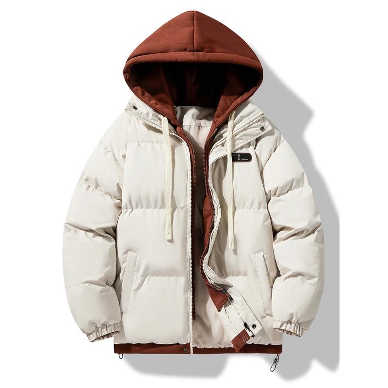 Clothing New Fleece Lined Parka Outdoor Warm Snow Men's Long Coat Parkas Clothes Fashion Men's Winter Hooded Jacket Puffer Parka