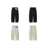 Wassup Retro Heavyweight Drapey Black Wide-Leg Scimitar Pants Unisex American Style Trendy Straight Loose Casual Long Pants