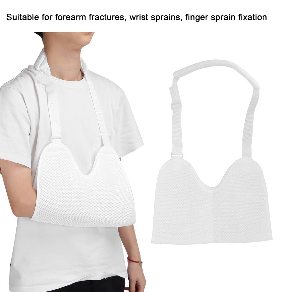 Mesh Shoulder Sling   Breathable Stable Arm Brace for Wrist Arm Injury Broken