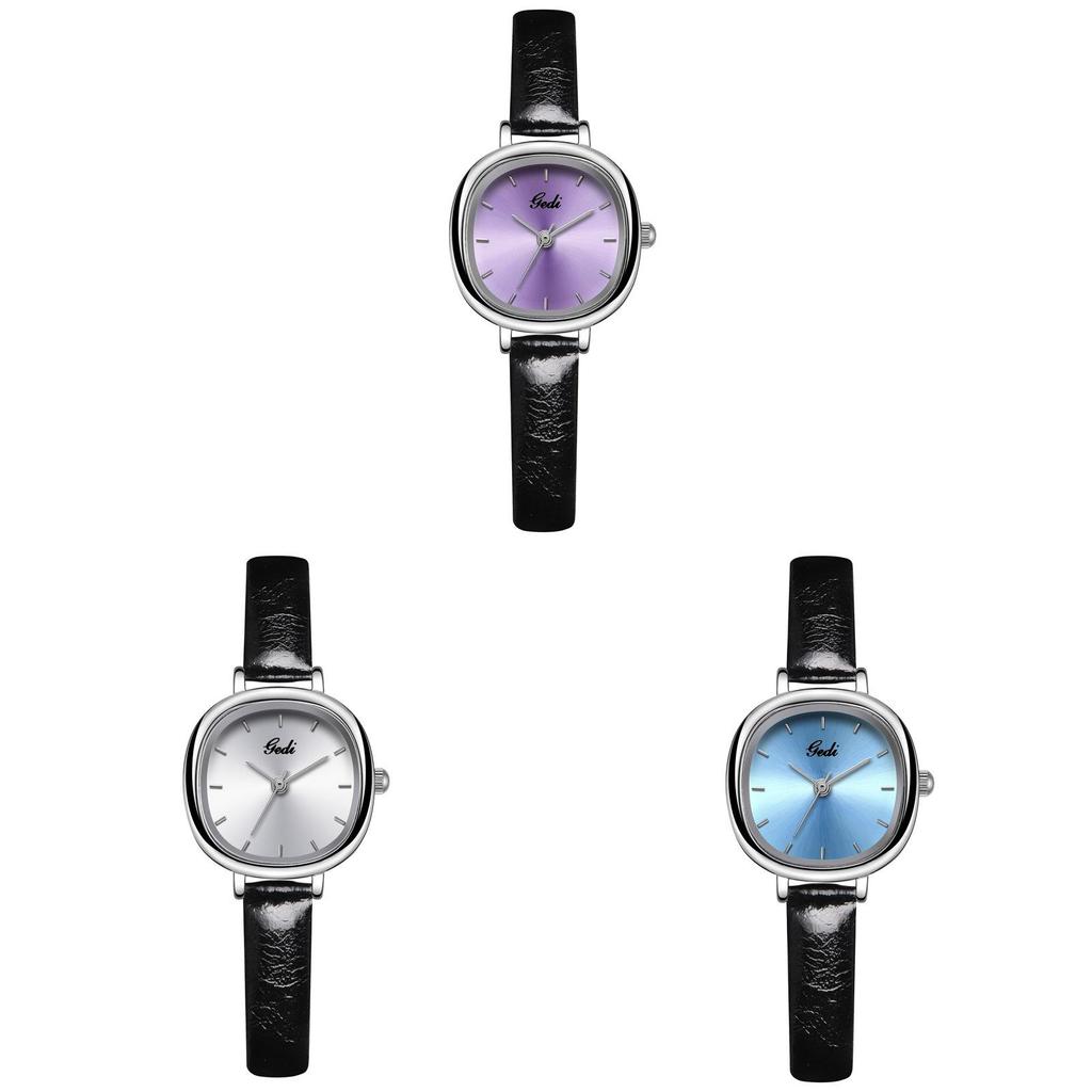 Gedi Womens Quartz Watch With Waterproof Mineral Glass For Casual And School Use