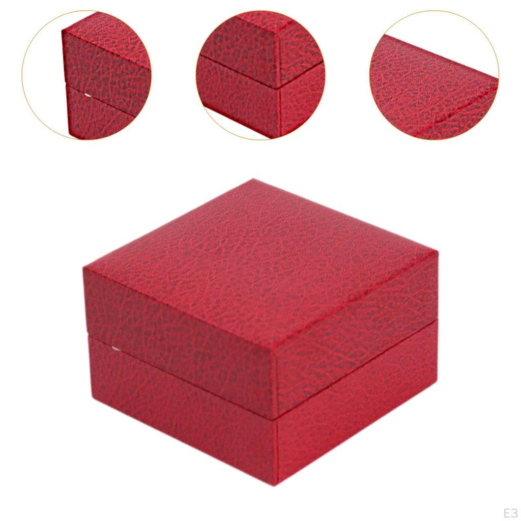 Single Watch Gift Box Mens Case Anniversary Lightweight Compact Elegant Jewelry Storage