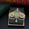 Pendant Womens Crystal Colored Brooch Gold Color Bohemian Wedding Jewelry Brooch