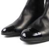 Excellent CHANEL Knee-high boots COCO Mark patent leather long boots with 38.5 Used