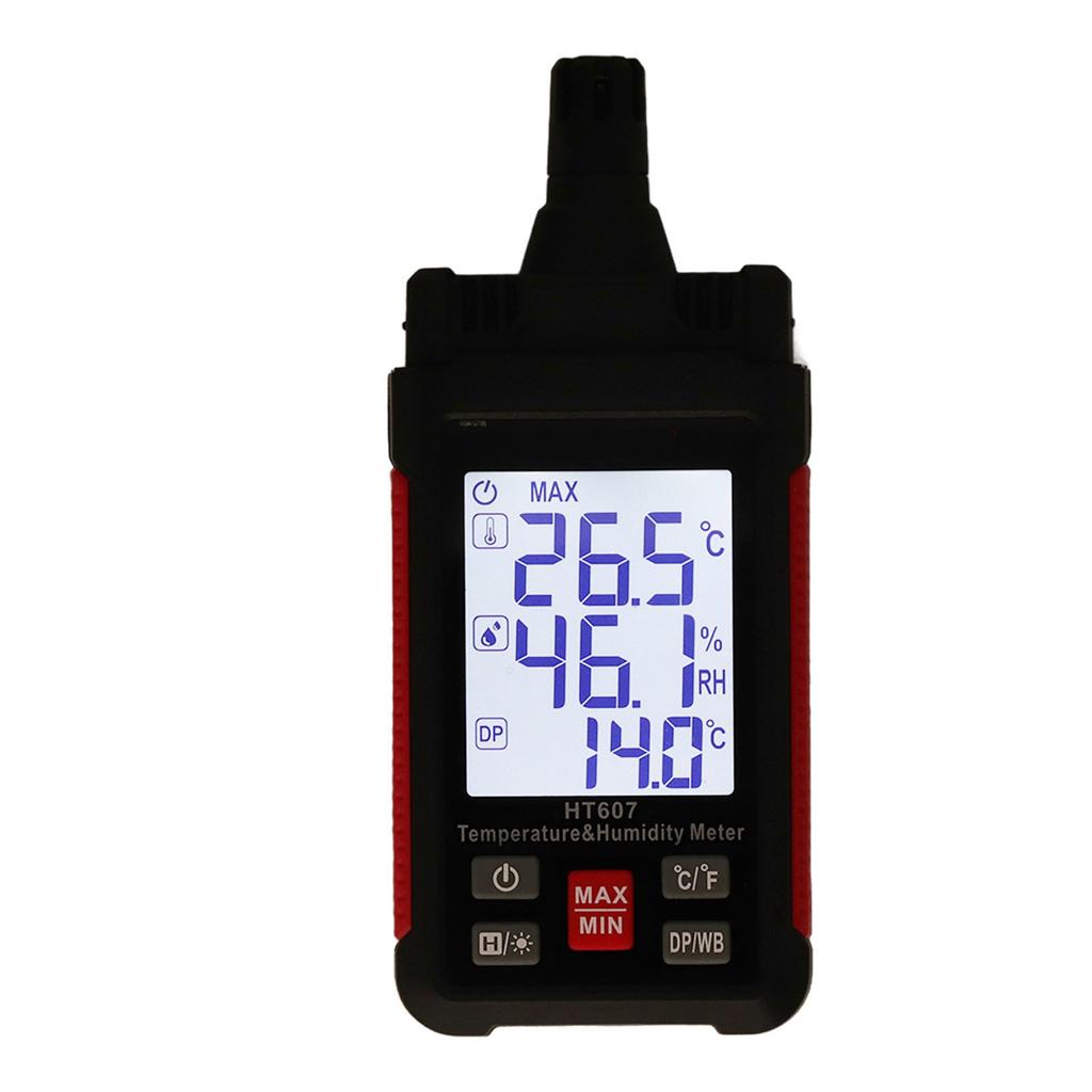Handheld Temperature Humidity Meter High Accuracy ABS Hygrometer Thermometer Temp Detector