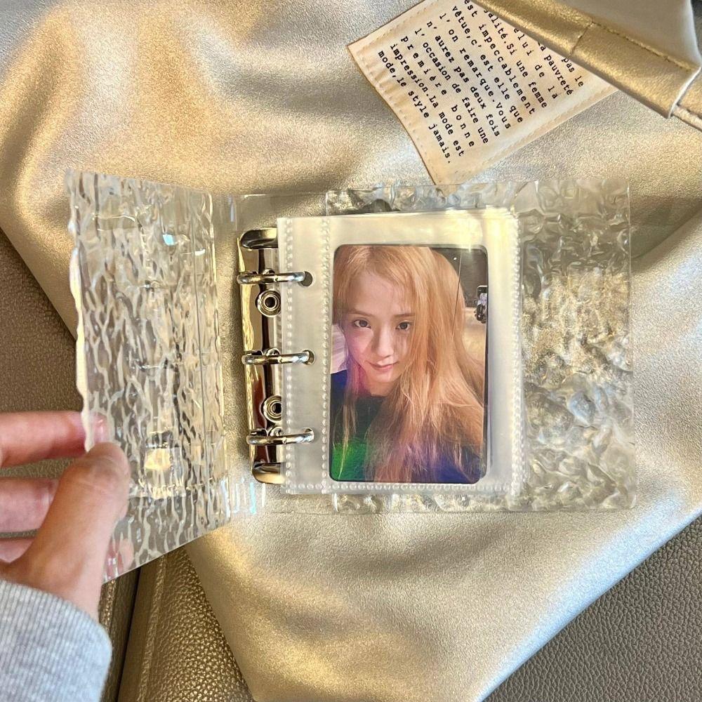Handbook Photocard Collection Volume Loose-leaf Idol Card Book Acrylic Idol Photo Album  Star Cards