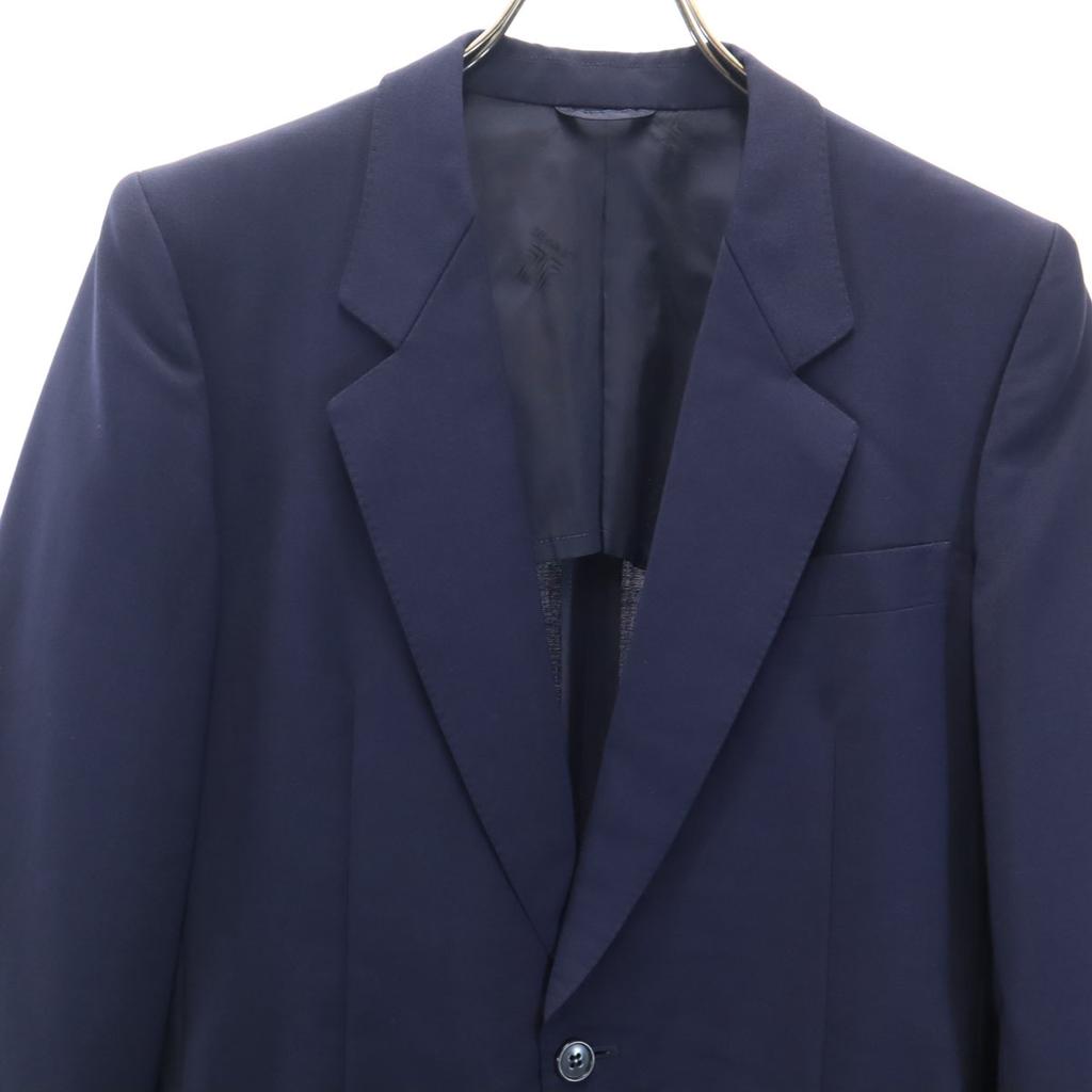Lanvin 90s Old Suit Setup H48-25-79 Navy Men's Used