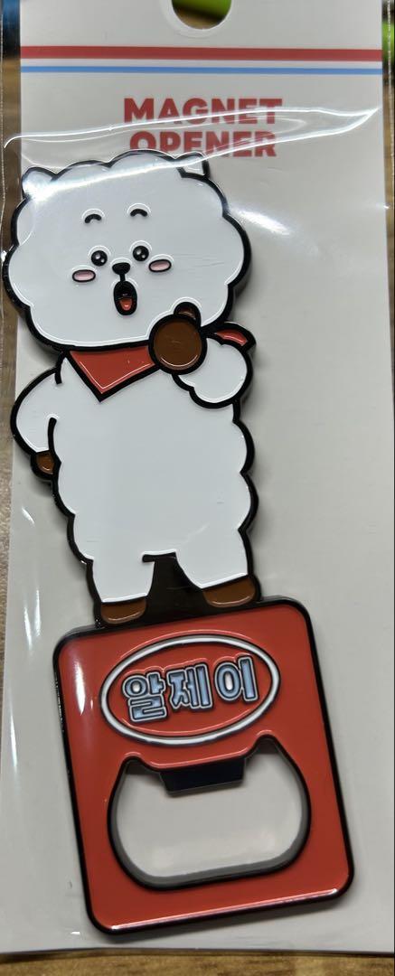 

[Б/У] BT21 RJ Магнитная открывалка для бутылок (Эксклюзив для Кореи)