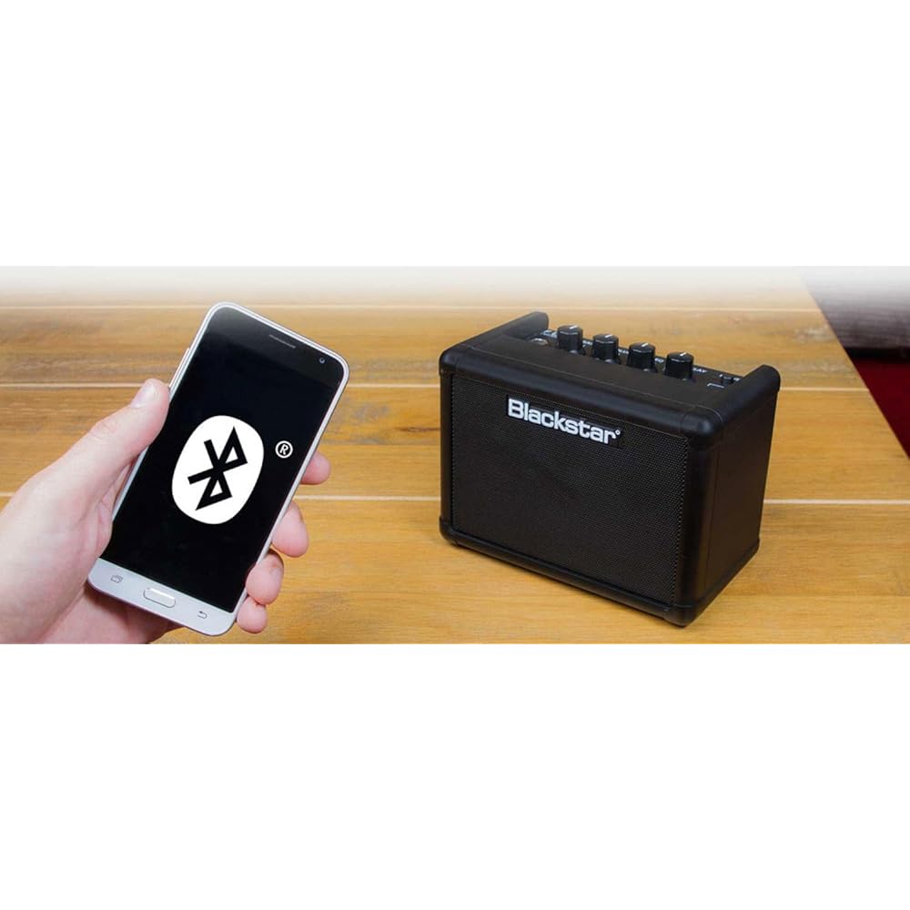 Blackstar BLACKSTAR BLACKSTAR BLUETOOTH COMPACTO AMPLIFICADOR DE GUITARRA FLY3 Bluetooth Perfeito para Prática em Casa...