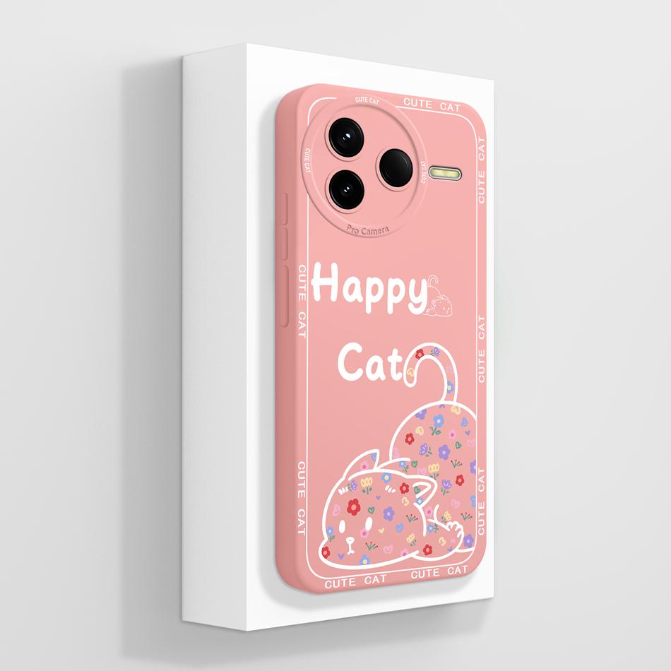 For Poco F7 Ultra / F7 Pro Case Cute Panda Soft Liquid Silicone Lens Protection Back Covers For Poco F 7 Ultra PocoF7 Pro Funda