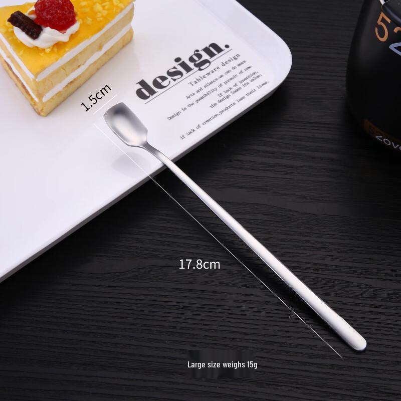 Abay Korean Style Stainless Steel Coffee Spoon