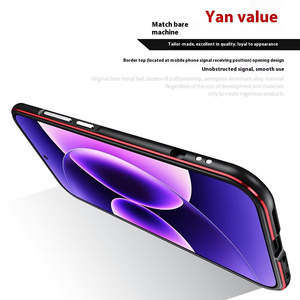 For Xiaomi 17 Pro Bumper Case Lens Protector Dual Color Metal Frame Phone Cover with Screw Lock