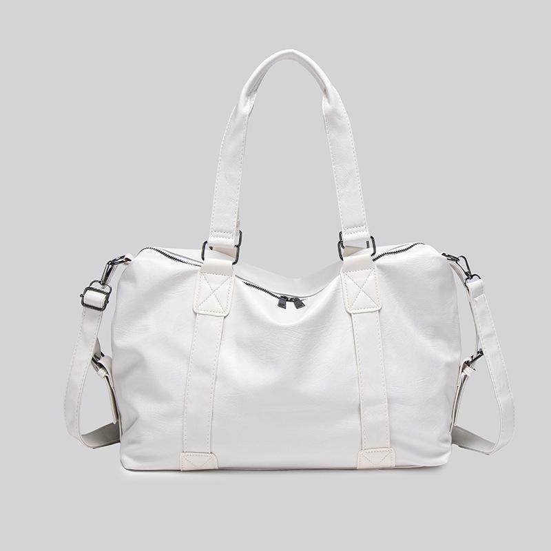 

2025 новая большая сумка-мессенджер для поездок на работу, повседневная, универсальная, высококлассная сумочка, нишевая черная дорожная сумка белый