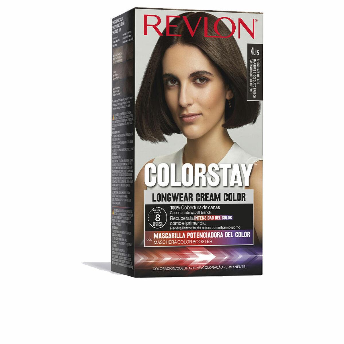 

Перманентный краситель Revlon Colorstay № 4.15 Шоколад TU прозрачный