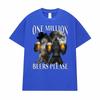 Gym One Milion Beers Wolf Meme T-Shirts Cringe Werewolf Meme Edgy Dark Humor T Shirts Men Women Fashion Casual Oversized T Shirt