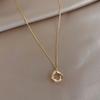 Light Luxury Diamond Necklace Premium Clavicle Chain Trendy Versatile Temperament Jewelry