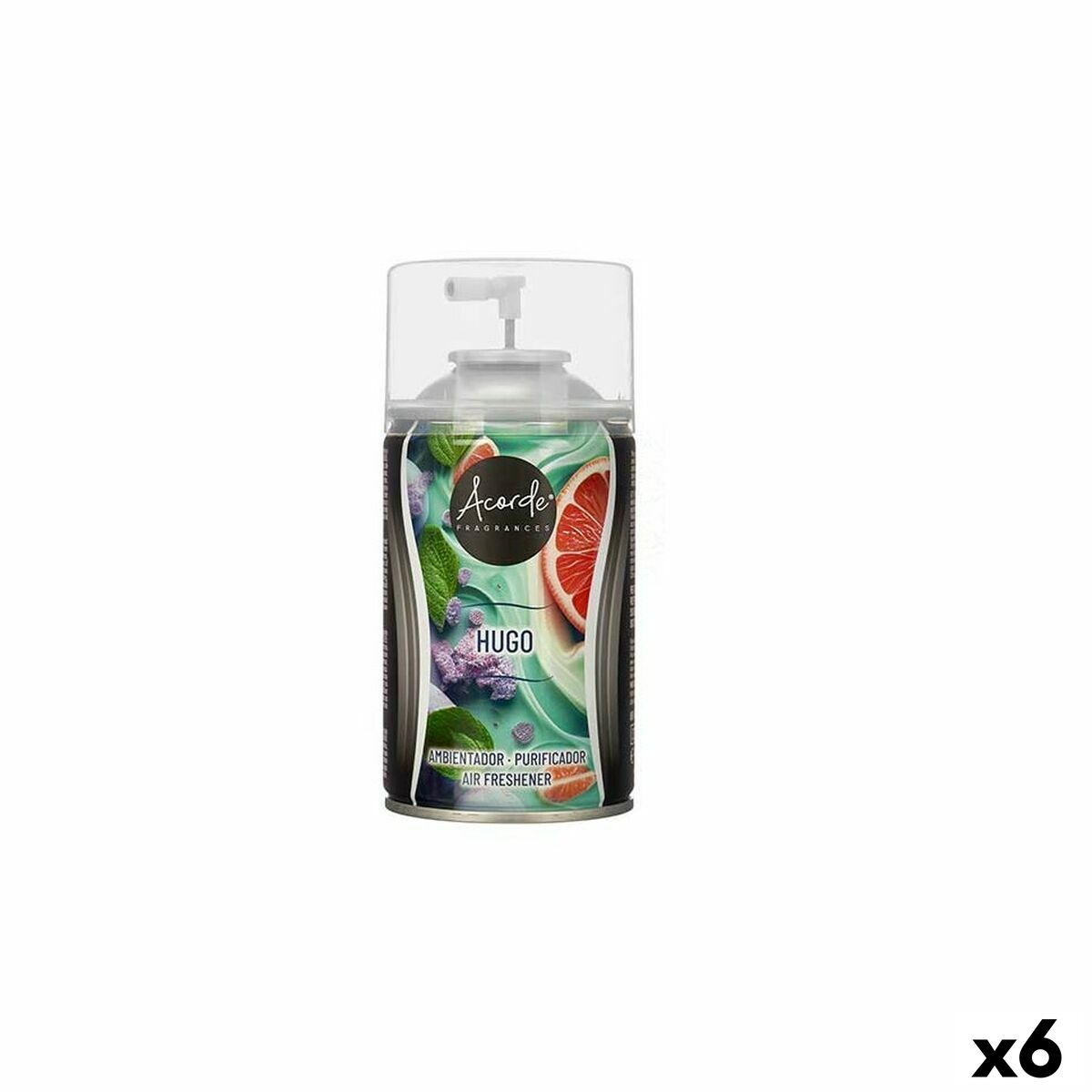 

Hugo Diffuser Refills 250 мл Спрей (6 единиц) TU прозрачный