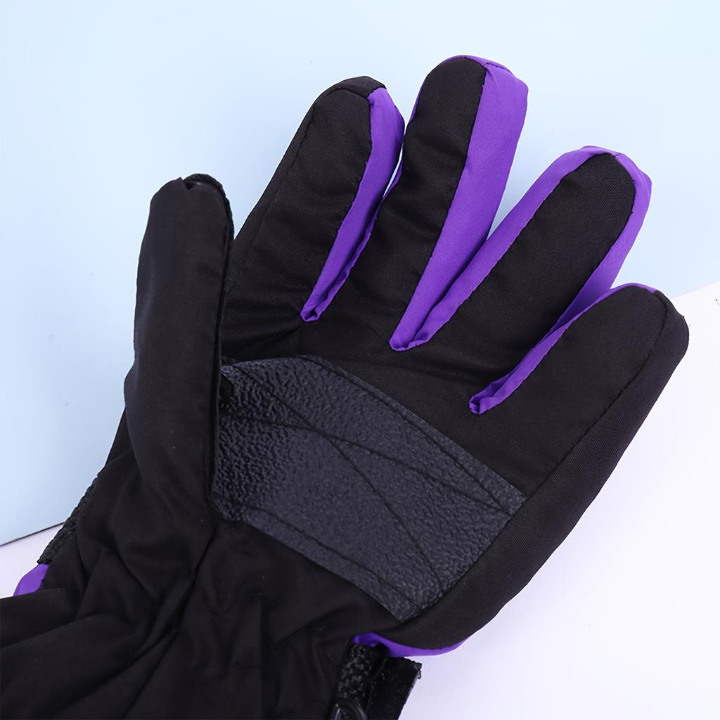 [Non-slip] Children's Ski Gloves | A Pair | Thickened Non-slip | Winter Outdoor Sports and Cycling | Suitable for Children Over 3 Years Old