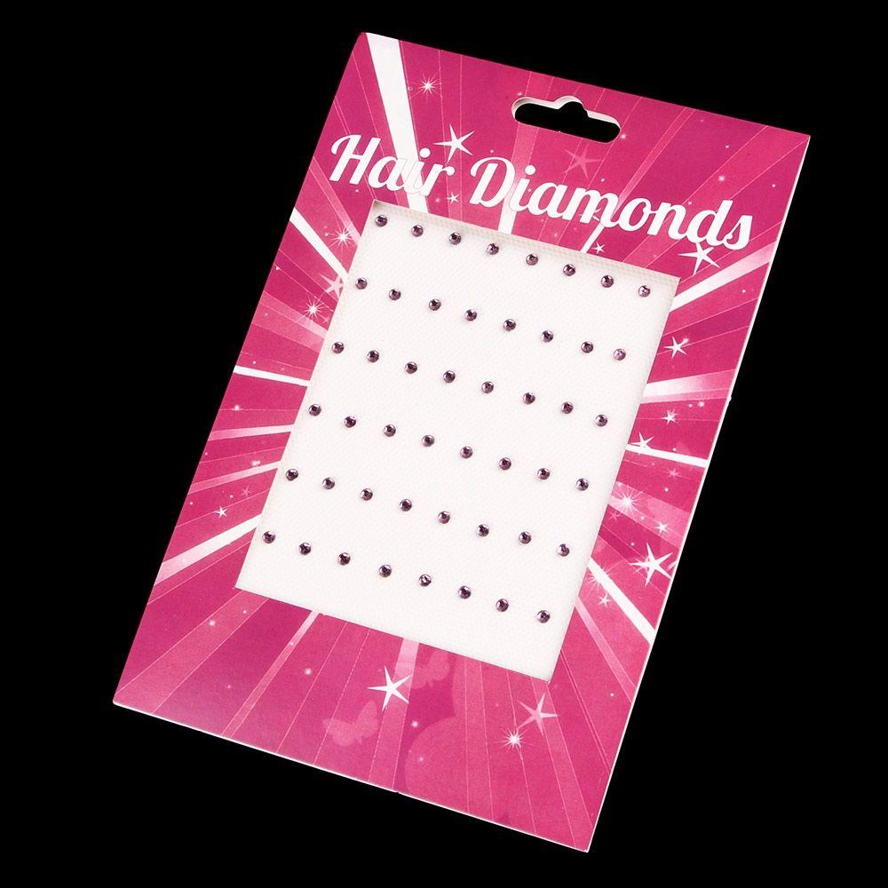 

Women 2 Bags Hairdressing Hair Styling Hot Drilling Crystal Hairdo Hair Dress Accessories Supplies розовый