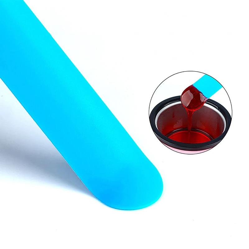 Silicone Cosmetic Waxing Spatulas Non-Stick Hair Removal Sticks Body Wax Applicator Scraper Wax Applicator Sticks