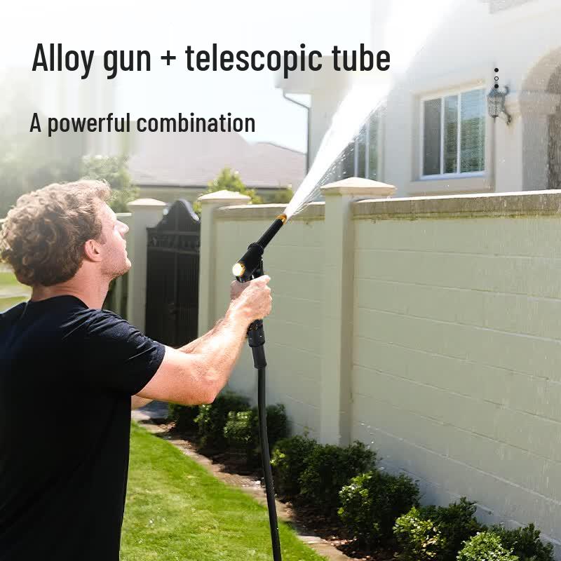 Maandely Ret retractable Car Wash Hose & High-Pressure Spray Gun