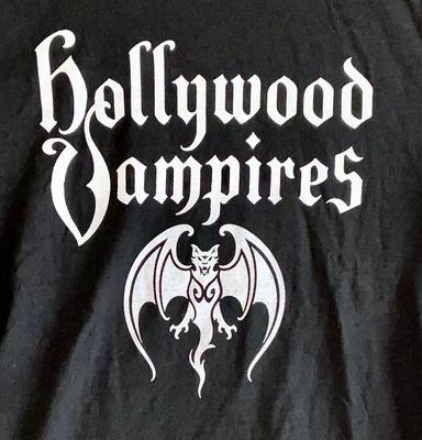 Camiseta Hollywood Vampires Camiseta Rock Hombre Pequeña Camiseta de Concierto Camiseta Unisex