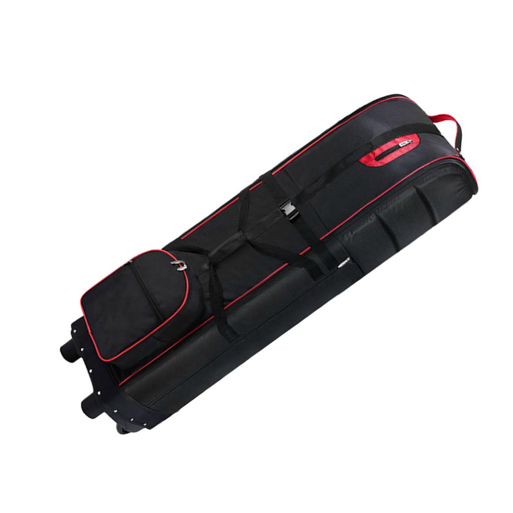 Travel Bag Thickened Nylon Foldable Bag with Wheels Combination Lock for Airlines