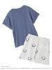 Gelato Pique Baby Cool-to-the-Touch Print T-Shirt & Shorts Set (PBCT244431 NVY)