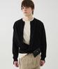 Windeo Sleeve-Cut Fine Cotton Cardigan - Black