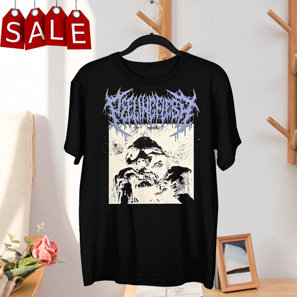 PeelingFlesh Gift For Family Black T-Shirt Cotton All Size Unisex T-Shirt XL