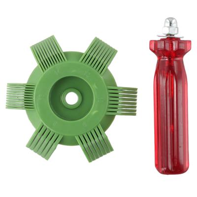 Air Conditioning Fin Comb Fin Repair Refrigeration Tool Comb Handheld Condenser Plastic Repair Tool Cleaning Useful