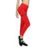 Fitness Women High Waist Push Up Polyester Leggings With Stylish Patchwork Design For Active Sports