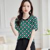 Women's Summer Printed Round Neck T-Shirt